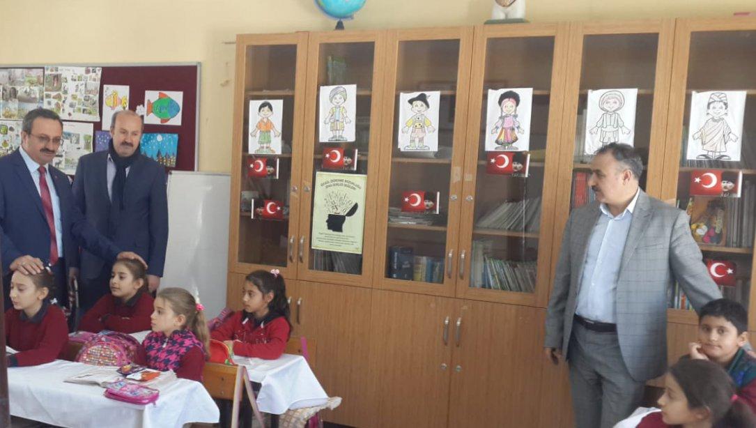 İlçe Milli Eğitim Müdürümüz Vahit YILDIZ Yeniköy ve Çınarlı İlkokulu´nu Ziyaret Etti