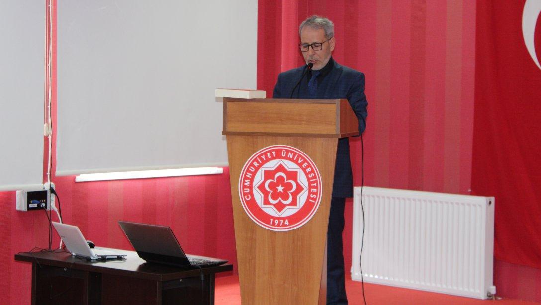 Prof. Dr. Adem Efe Tarafından Mehmet Akif Konulu Konferans Verildi